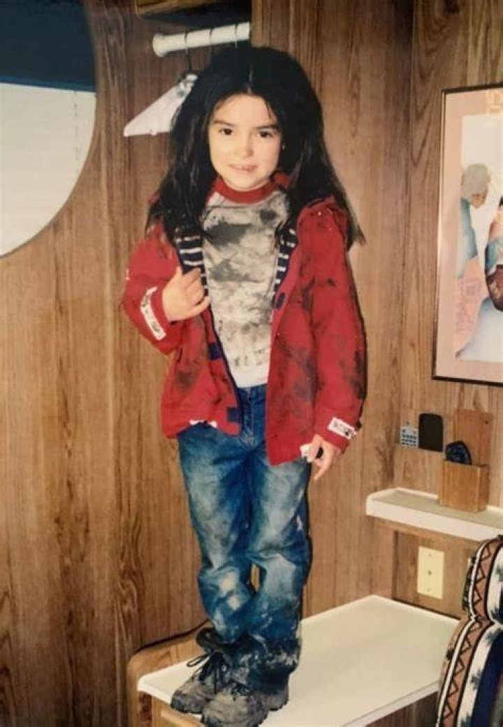 Ariel Gade as seen during her younger years