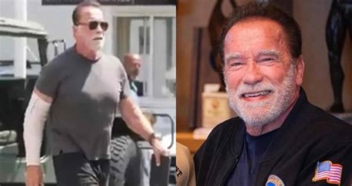 Arnold Schwarzenegger as seen in Beverly Hills on January 5, 2015 in Los Angeles