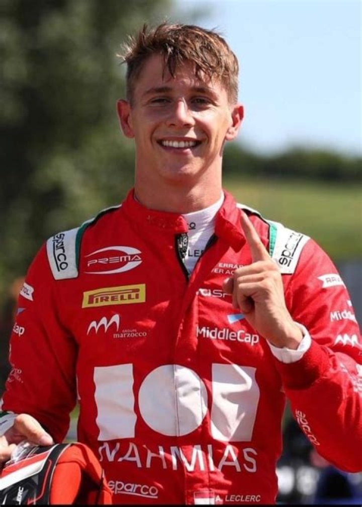 Arthur Leclerc as seen in an Instagram Post in January 2021