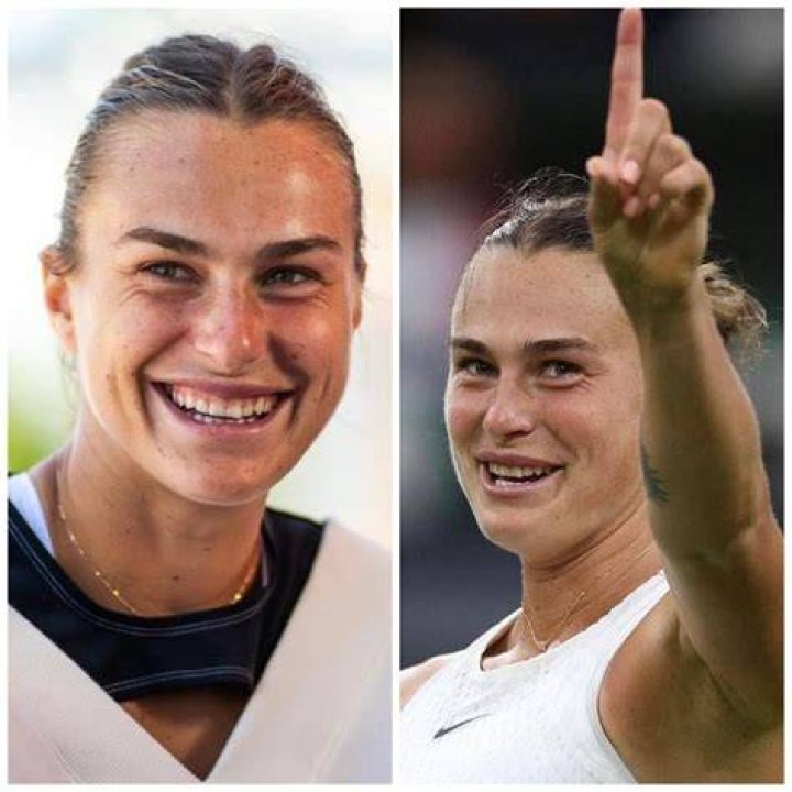 Aryna Sabalenka in an Instagram selfie as seen in July 2019