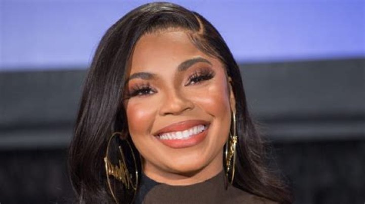 Ashanti taking an interview on Camp Hansen Japan on June 5, 2005