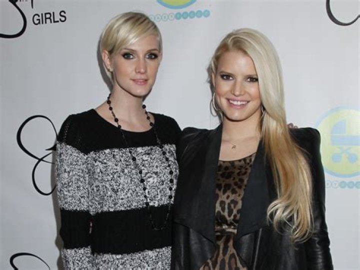 Ashlee Simpson (Right) and Jessica Simpson