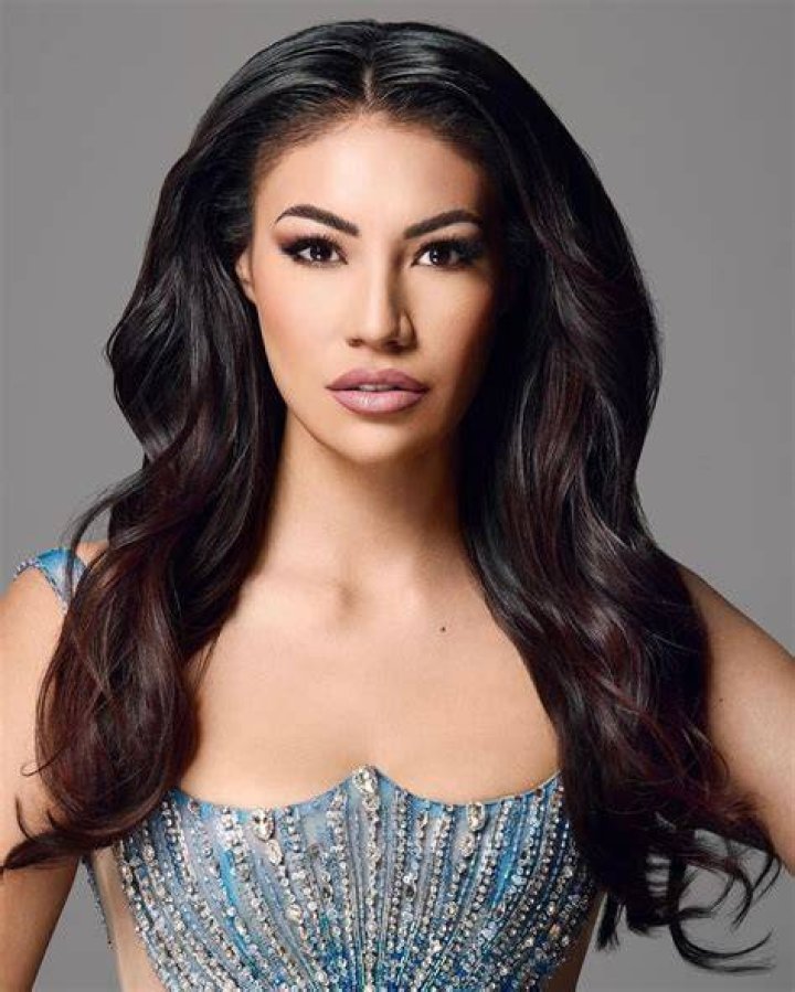 Ashley Callingbull seen at a Canadian football match in 2022