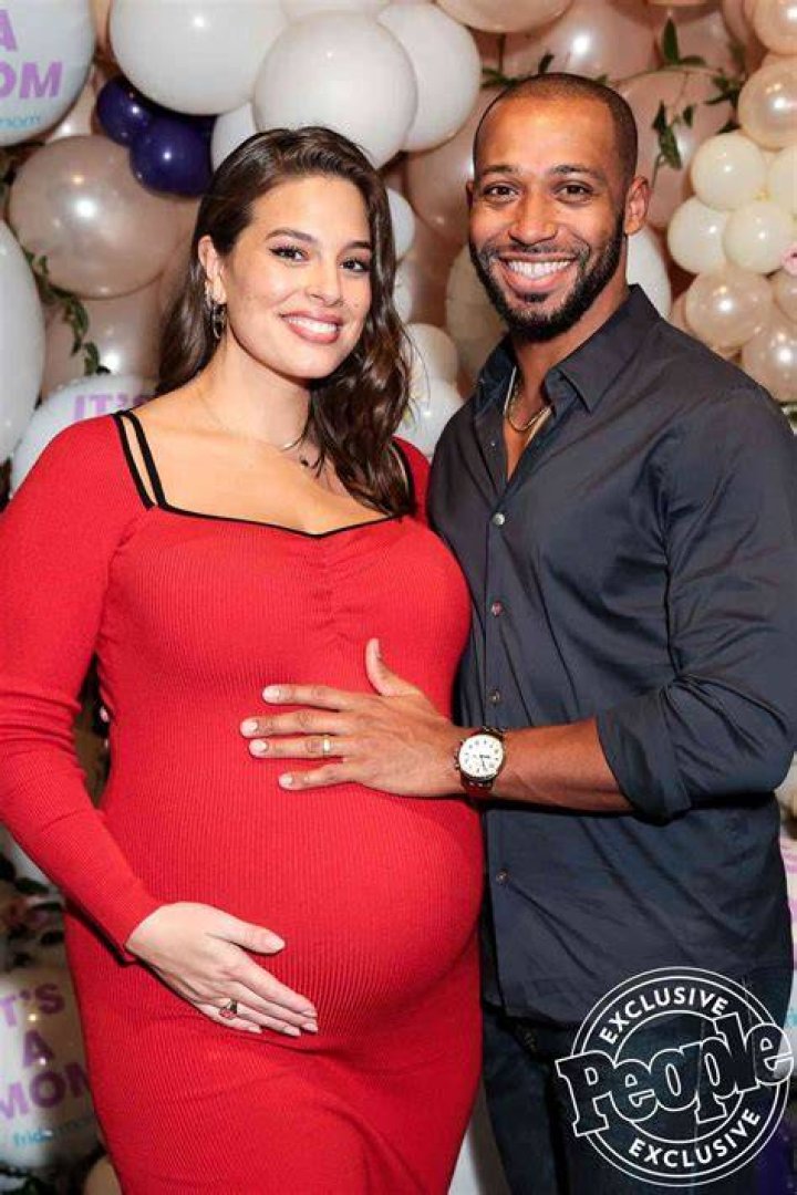 Ashley Graham and Justin Ervin
