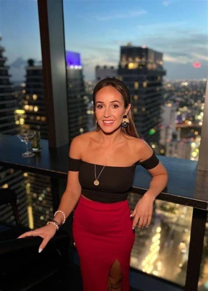 Ashley Hebert as seen in a picture that was taken in April 2022, in Miami, Florida