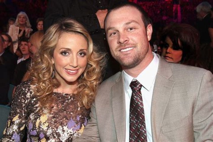 Ashley Monroe and John Danks in a selfie in October 2016