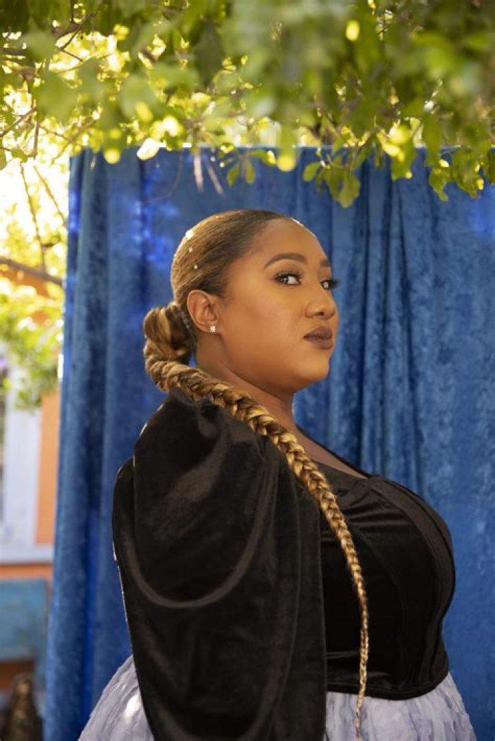 Ashley Nicole Black in August 2019 getting ready for her upcoming show