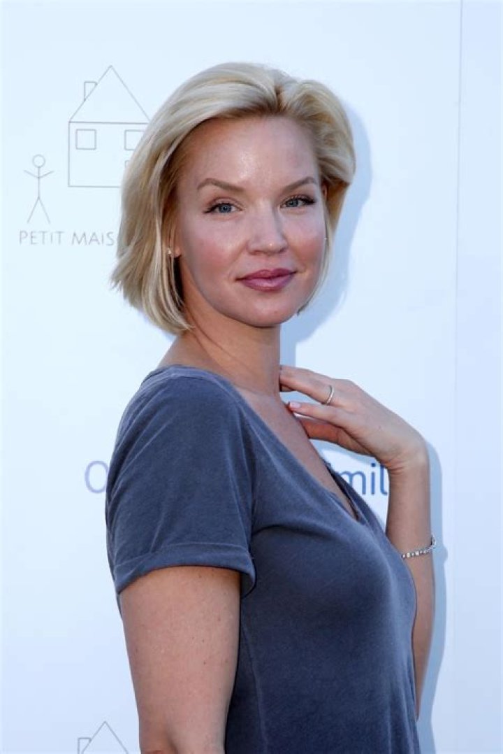 Ashley Scott as seen in a selfie taken in February 2018 in Los Angeles, California