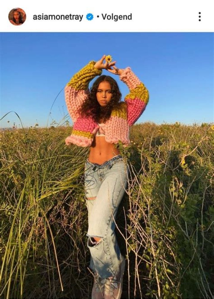 Asia Ray in an Instagram selfie as seen in November 2019