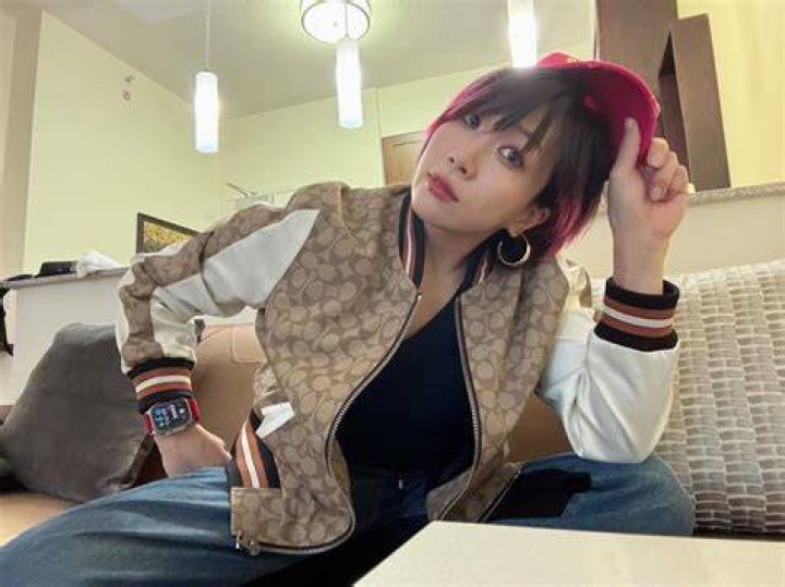 Asuka in an Instagram selfie as seen in March 2018