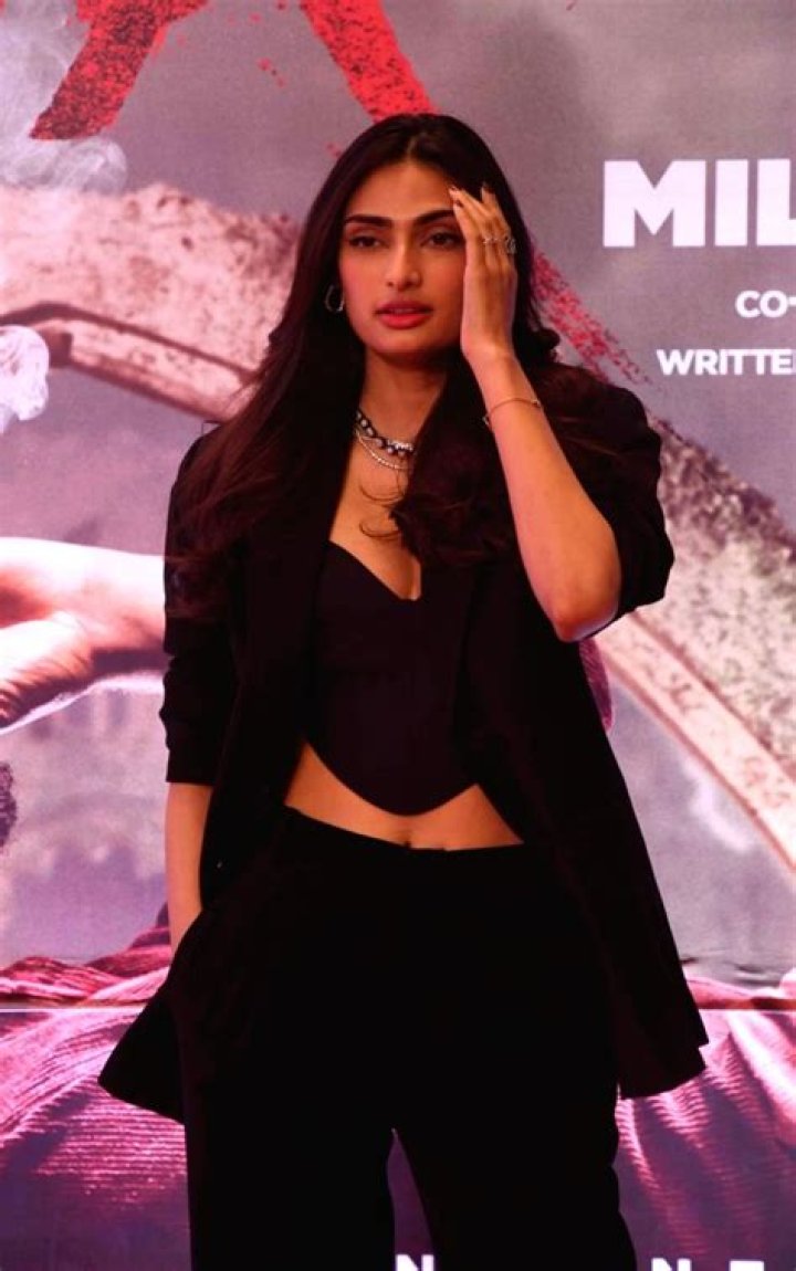 Athiya Shetty at the special screening of Hero in October 2015