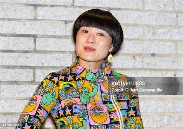 Atsuko Okatsuka as seen in an Instagram post in October 2022