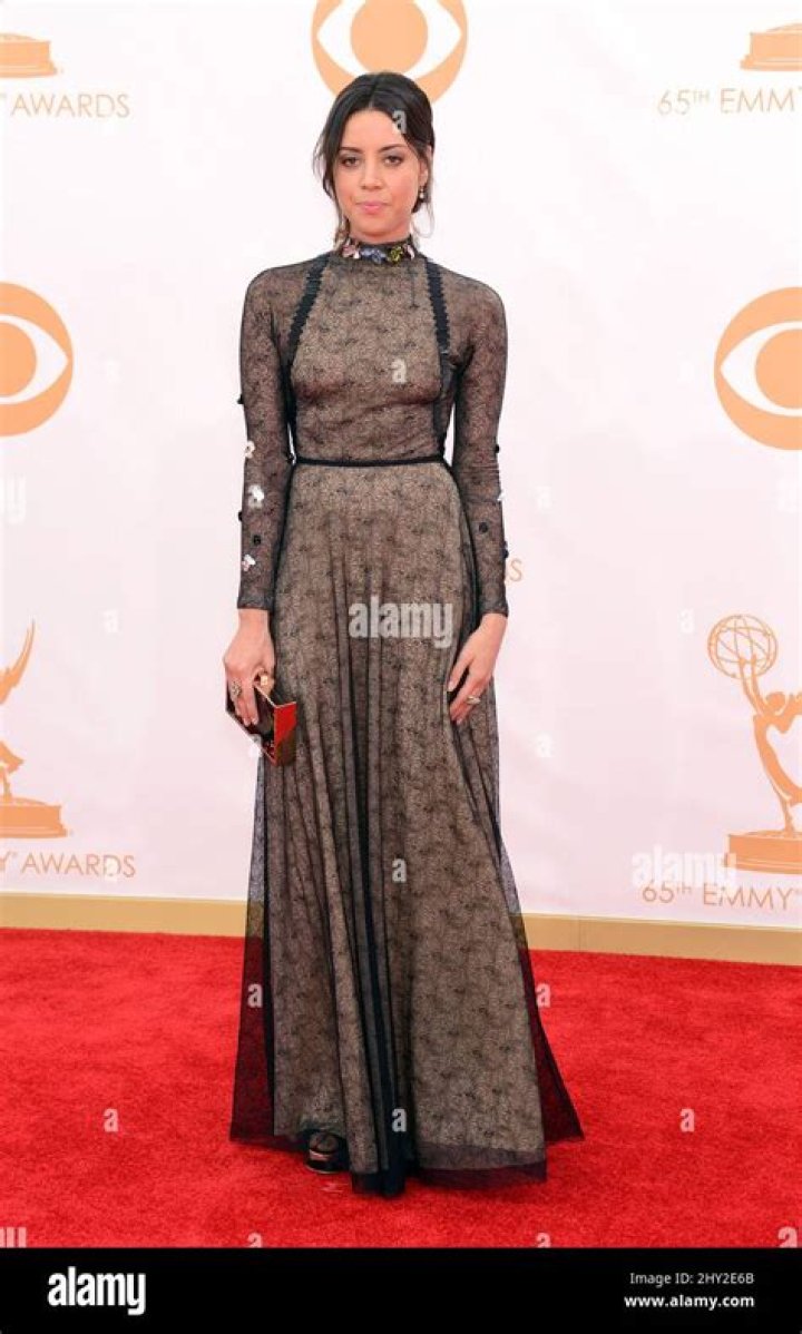 Aubrey Plaza at 65th Annual Emmy Awards