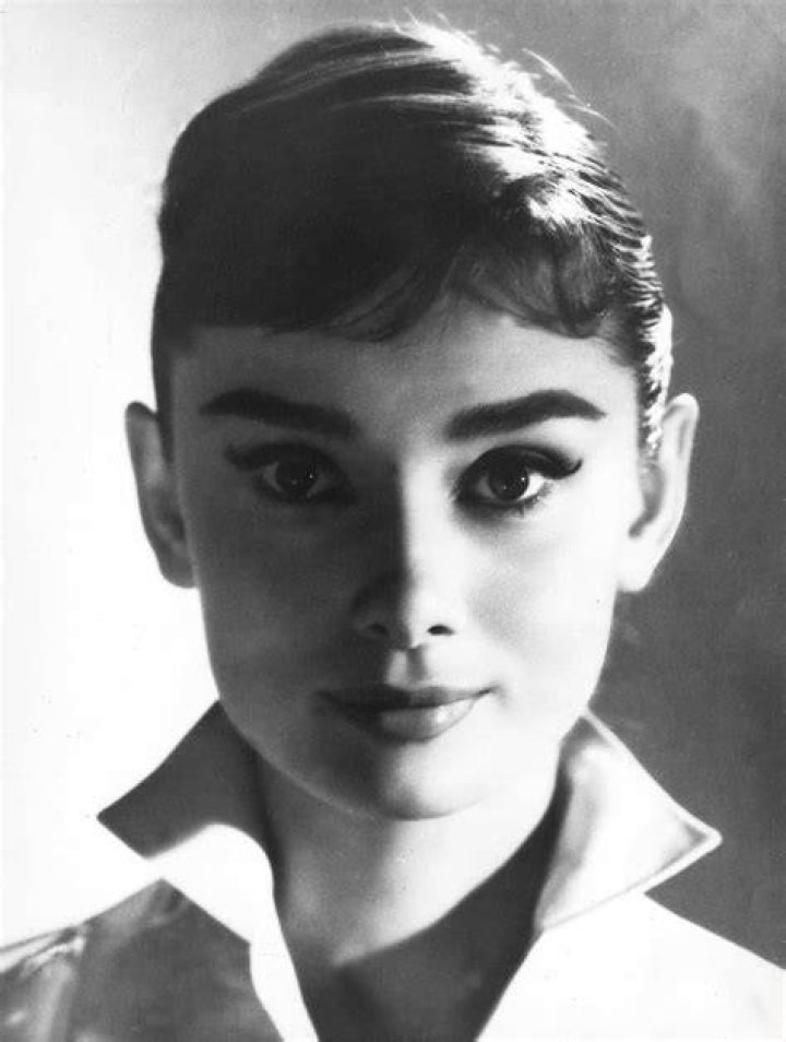 Audrey Hepburn in one of her most famous modeling photoshoots