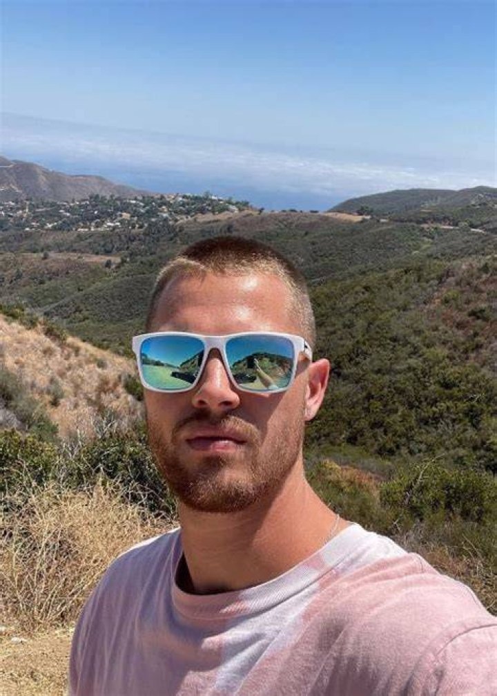Austin Fryberger in a selfie in August 2022