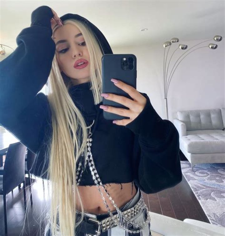 Ava Max in a selfie as seen in January 2018