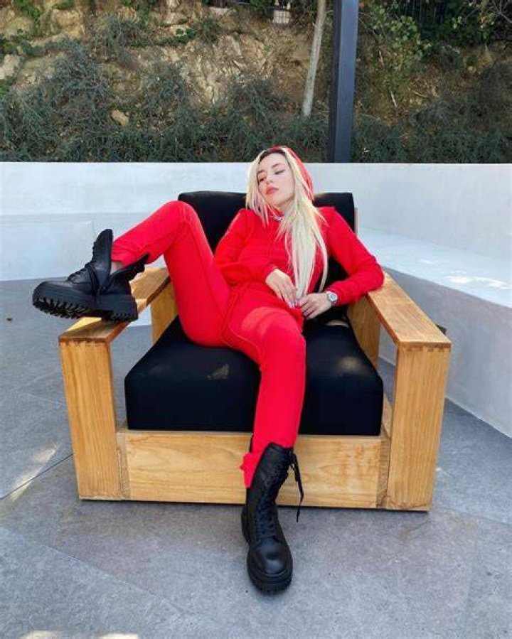 Ava Max in an Instagram selfie as seen in October 2018