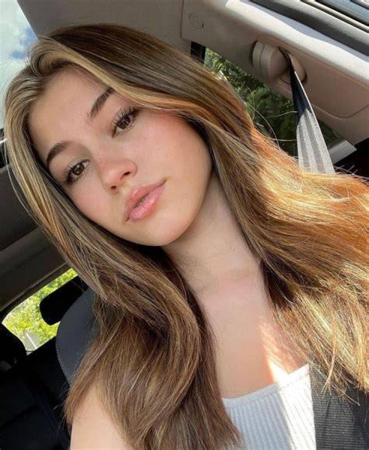 Ava Rose as seen in a selfie uploaded to her fan account in August 2023