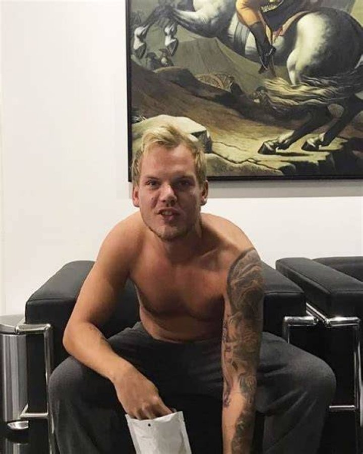 Avicii shirtless body beach on a holiday