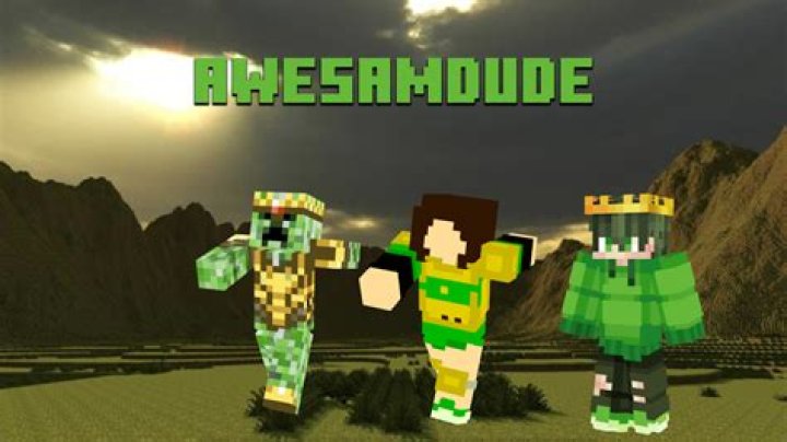 Awesamdude as seen in a picture that was taken with his pet dog on January 27, 2021