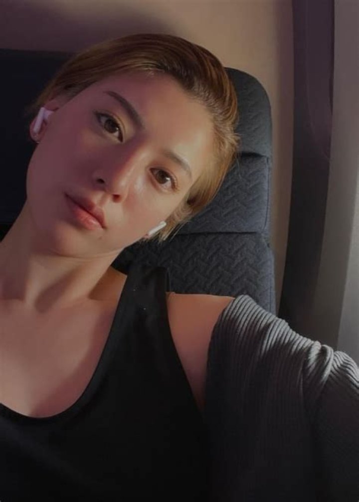 Ayaka Miyoshi as seen while taking a selfie in January 2023