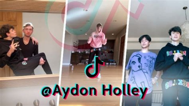 Aydon Holley in a TikTok video as seen in February 2020