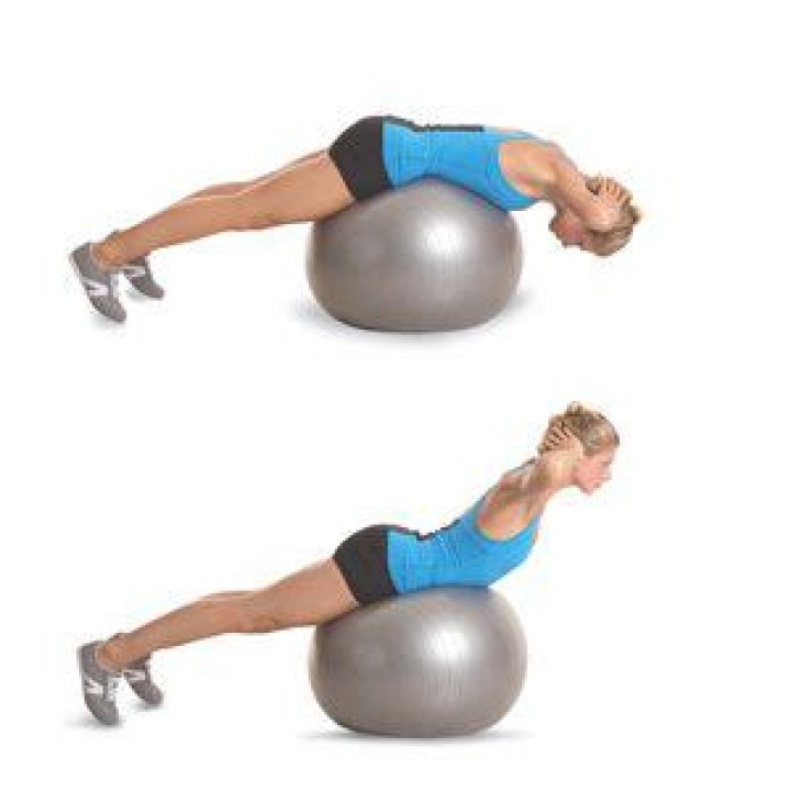 Back Extension with Swiss Ball