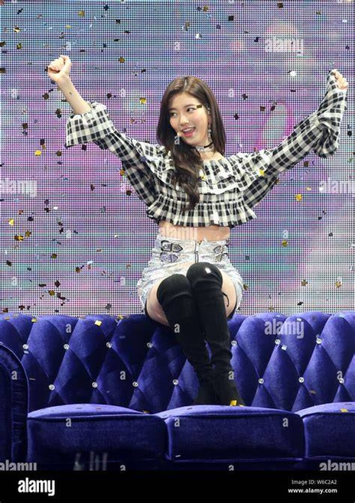 Bae Suzy during a fan meeting for Bean Pole in July 2014