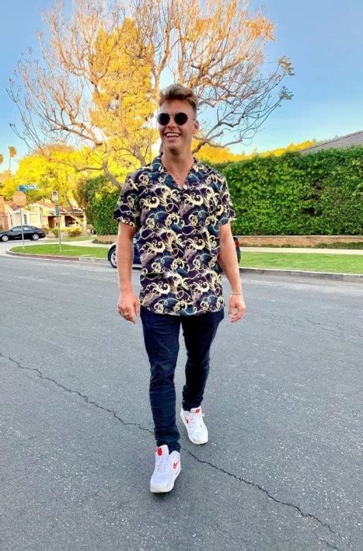 Bailey Payne as seen while posing for a picture in Los Angeles, California in April 2020