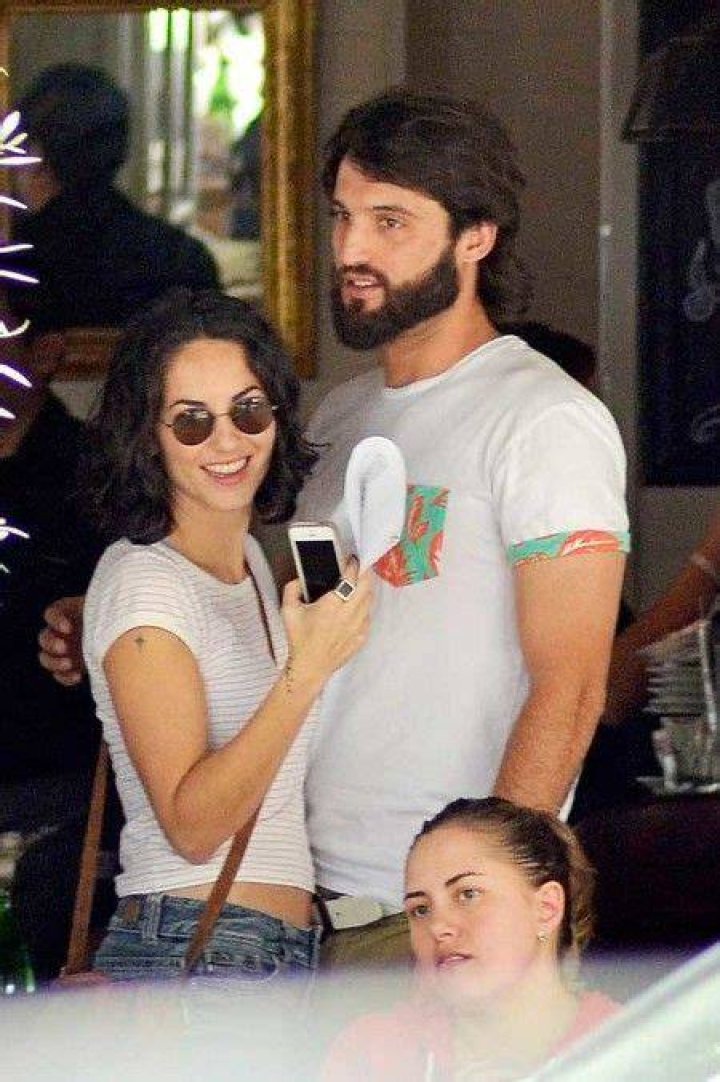 Barbara Mori with Kenneth Ray Sigman during their wedding shoot in February 2016