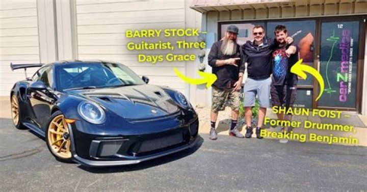Barry and Shaun Foist of Breaking Benjamin as seen together in 2019
