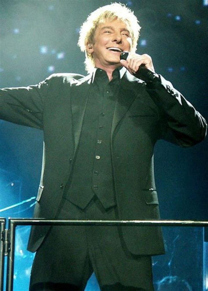 Barry Manilow during a performance at the Barclays Center in June 2015