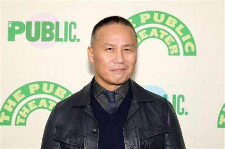 BD Wong with his dog as seen in August 2016