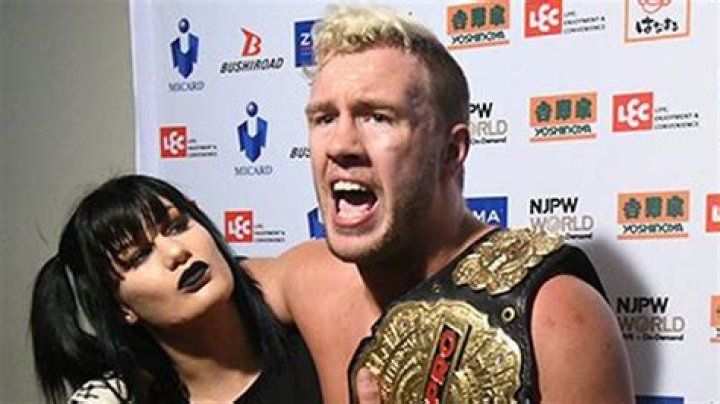 Bea Priestley and Will Ospreay in a selfie as seen in April 2018