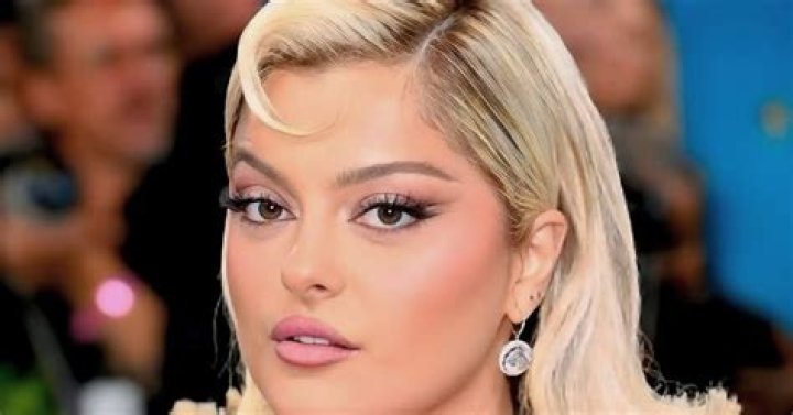Bebe Rexha during a visit to BBC Radio One Studios in January 2017