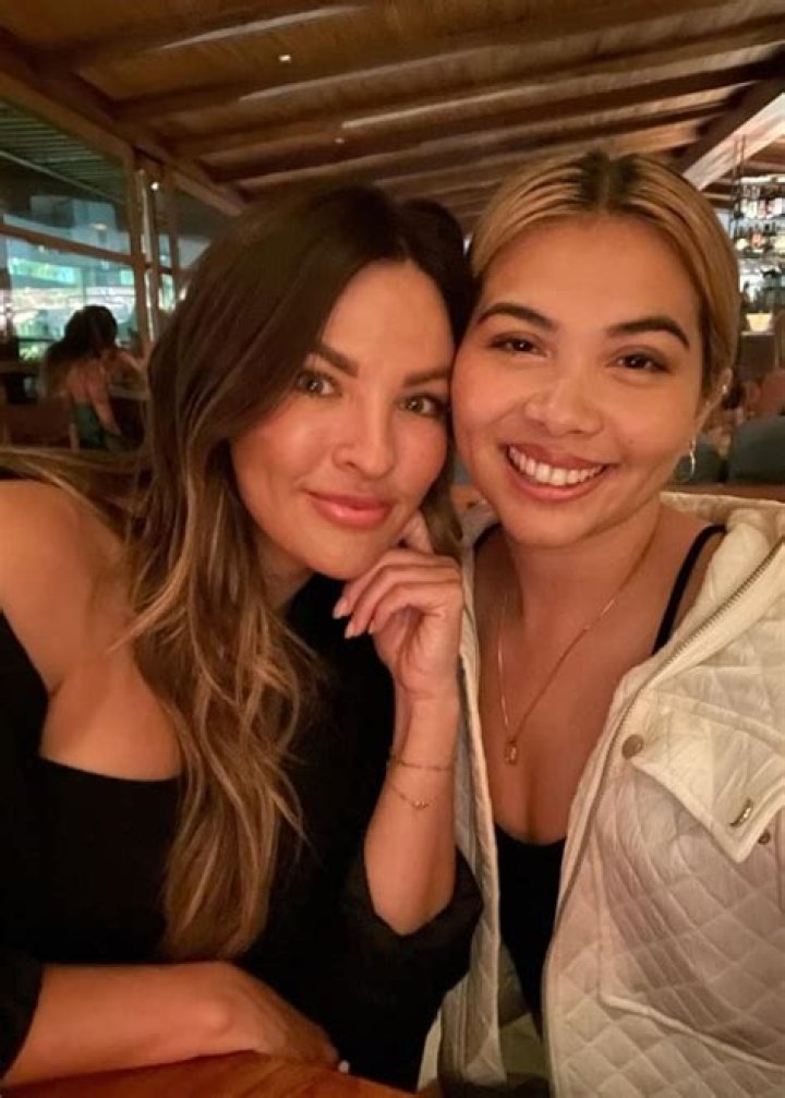 Becca Tilley and her girlfriend singer and songwriter Hayley Kiyoko in May 2022