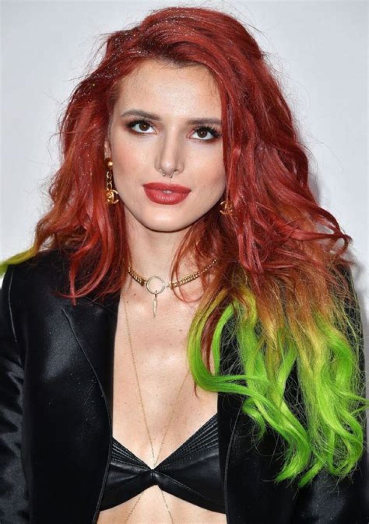 bella thorne red hair