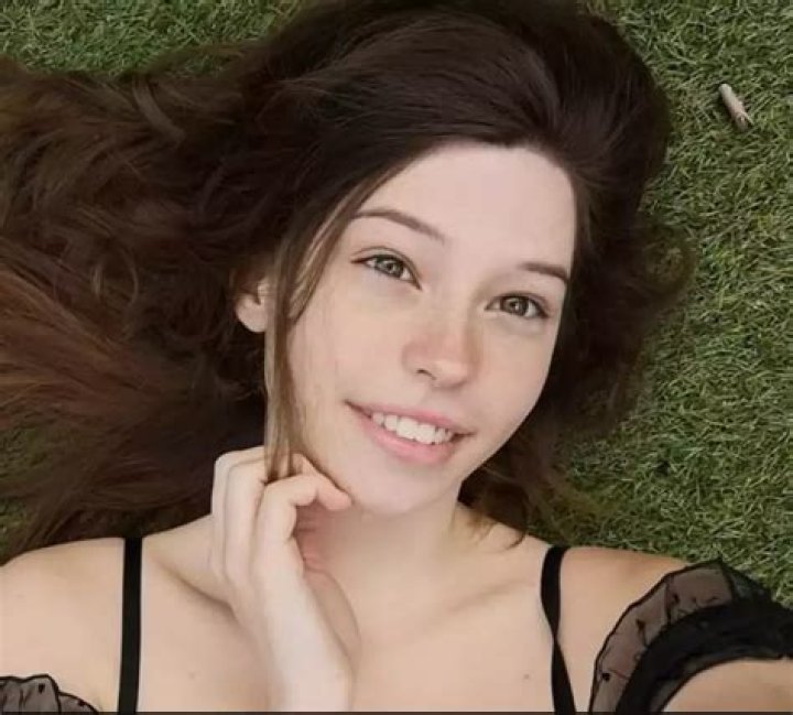 Belle Delphine in a selfie in April 2019