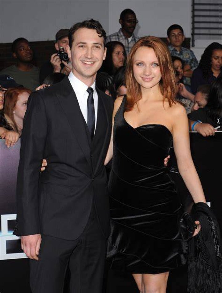 Ben Lloyd-Hughes as seen taking a selfie with his sister Flo