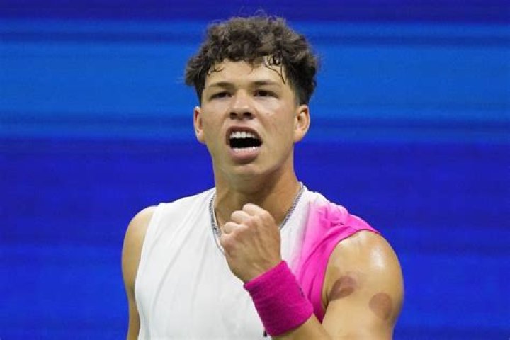 Ben Shelton pictured at the 2023 Miami Open