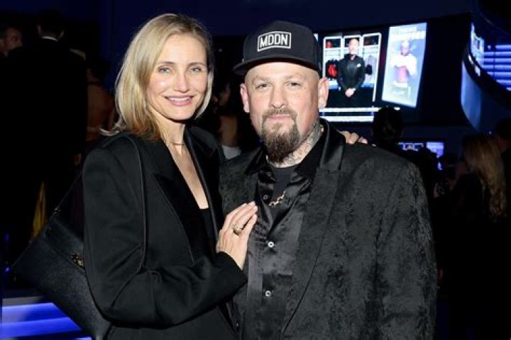 Benji Madden and Cameron Diaz.