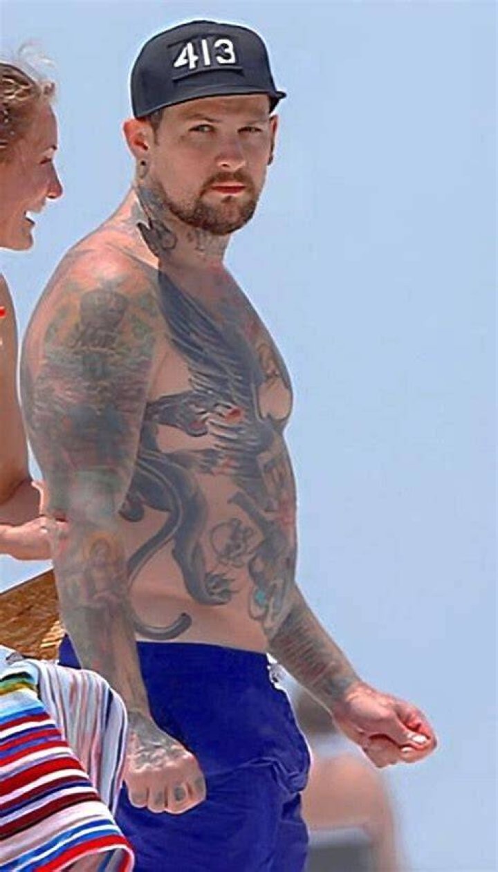 Benji Madden shirtless body