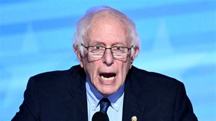 Bernie Sanders speaking at a town meeting at the Phoenix Convention Center in Phoenix, Arizona in July 2015