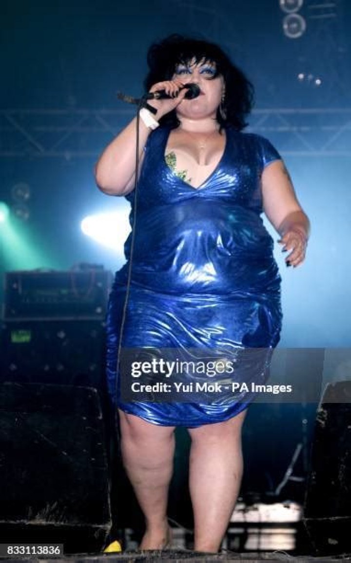 Beth Ditto during a performance in June 2018