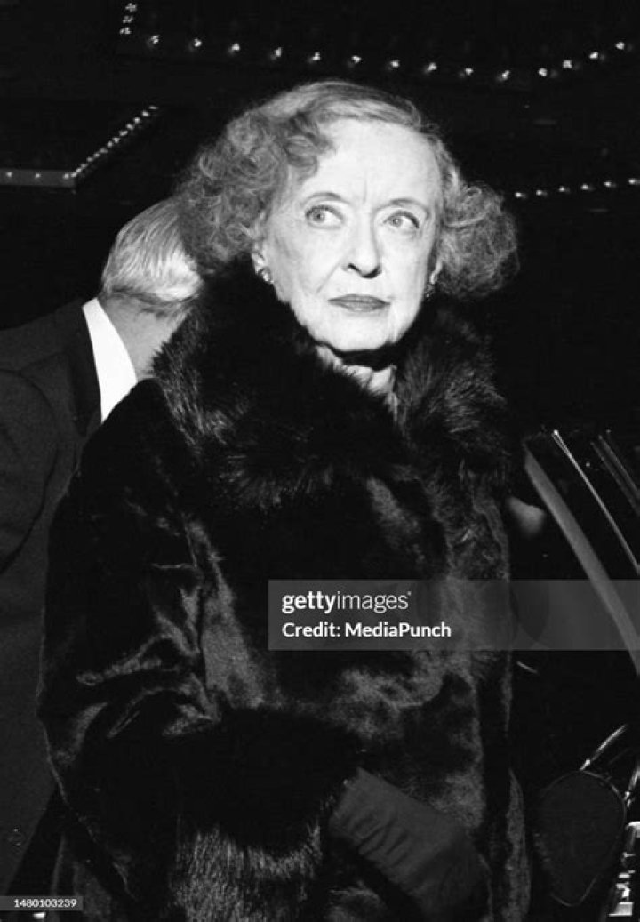 Bette Davis as seen in a publicity photo in 1935