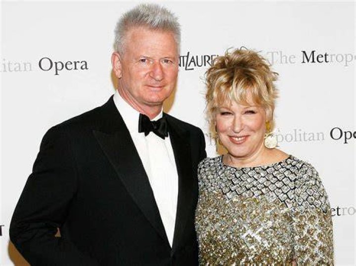 Bette Midler with her spouse Martin as seen in July 2019