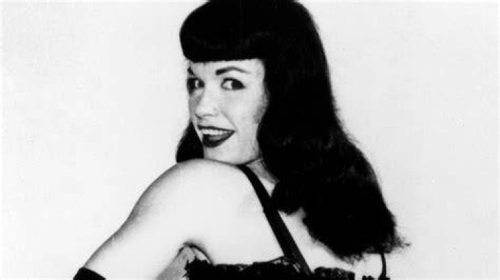 Bettie Page smiling for the camera