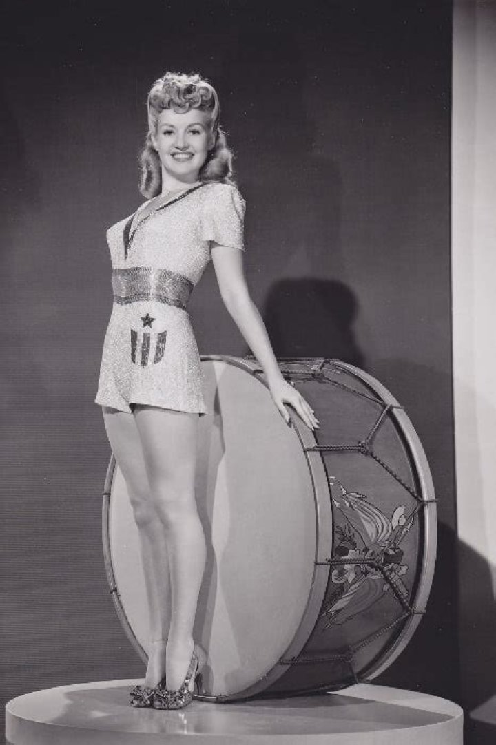 Betty Grable as seen in a picture taken in the 1950s