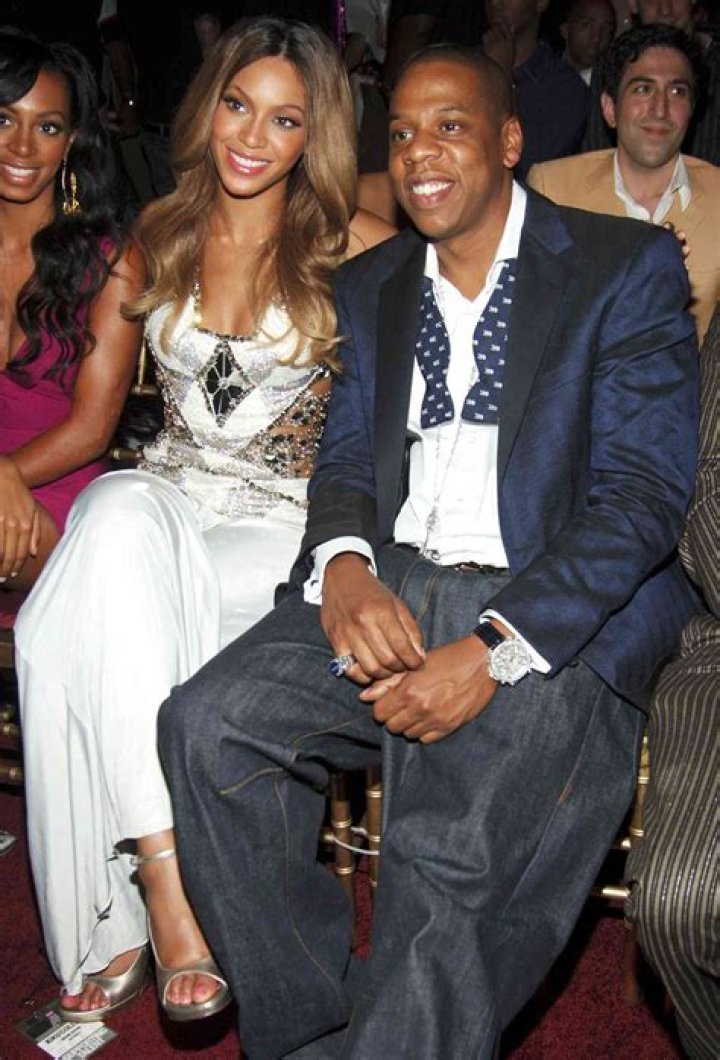 Beyonce Knowles and Jay Z performing at Grammys 2014