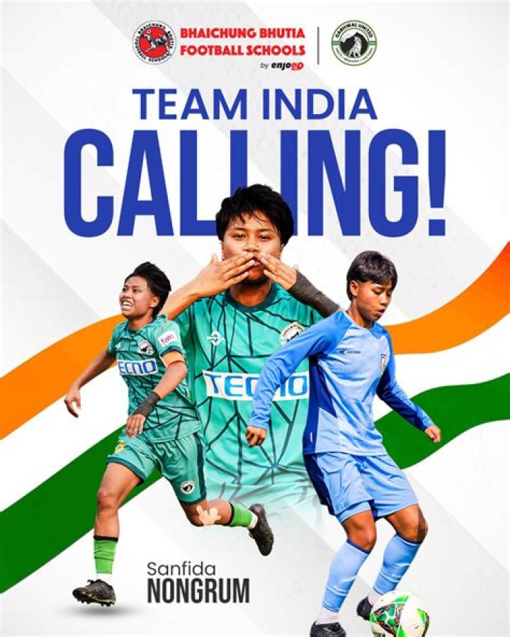 Bhaichung with the Indian national team in 2007